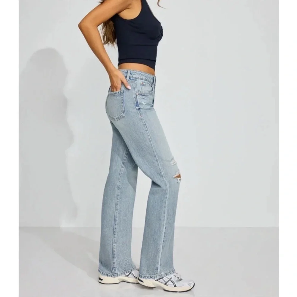 Garage denim distressed